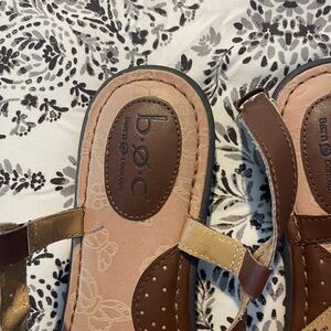 b.o.c. Kids Tan and Brown Sandals